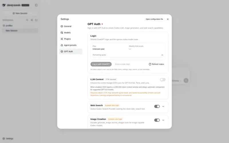 Preview 1 of 2: suntianc/dsh-codex-auth