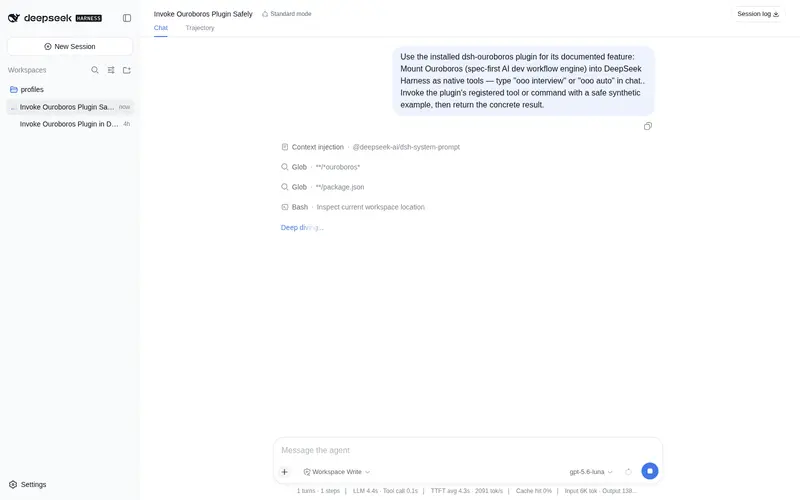 Preview 1 of 2: Q00/ouroboros#integrations/dsh-plugin