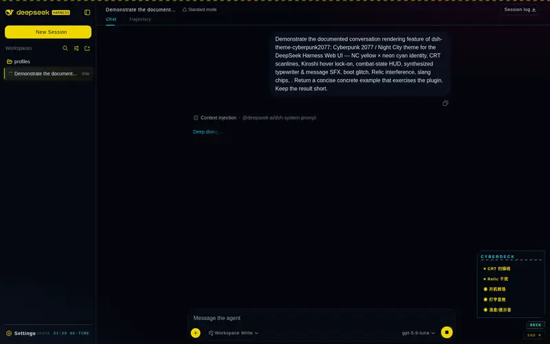 Preview 2 of 2: Tommy00748/dsh-theme-cyberpunk2077