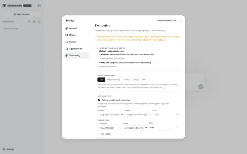 Preview 2 of 2: BruceLanLan/dsh-tier-router