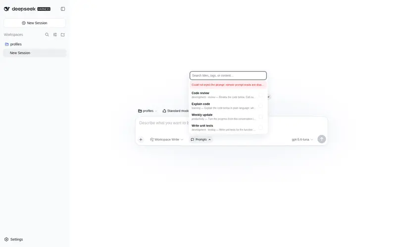 Preview 2 of 2: SaiSenBox/dsh-prompt-manager