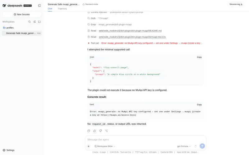 Preview 2 of 2: SamurAIGPT/dsh-plugin-muapi