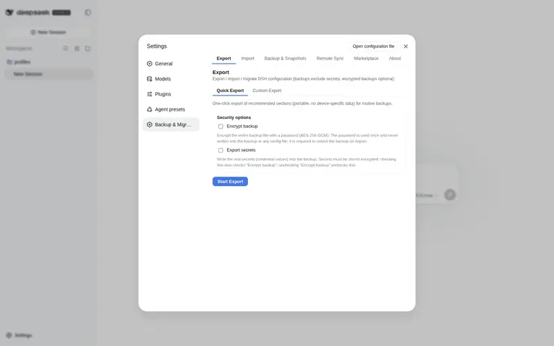 Preview 1 of 2: xiajiajun516/dsh-config-manager