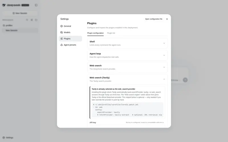Preview 1 of 2: 1624318455/dsh-plugin-tavily